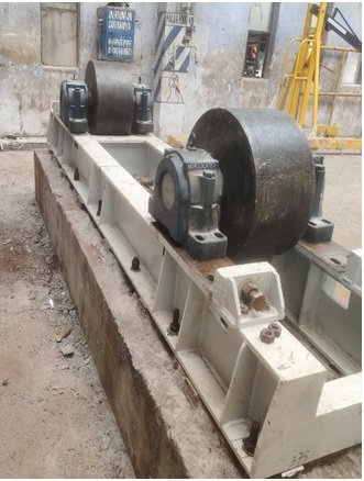 Support Rollers Installation